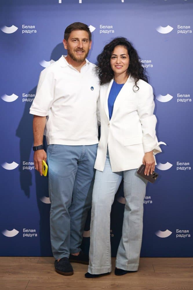 Основатели клиники Белая Радуга на конференции